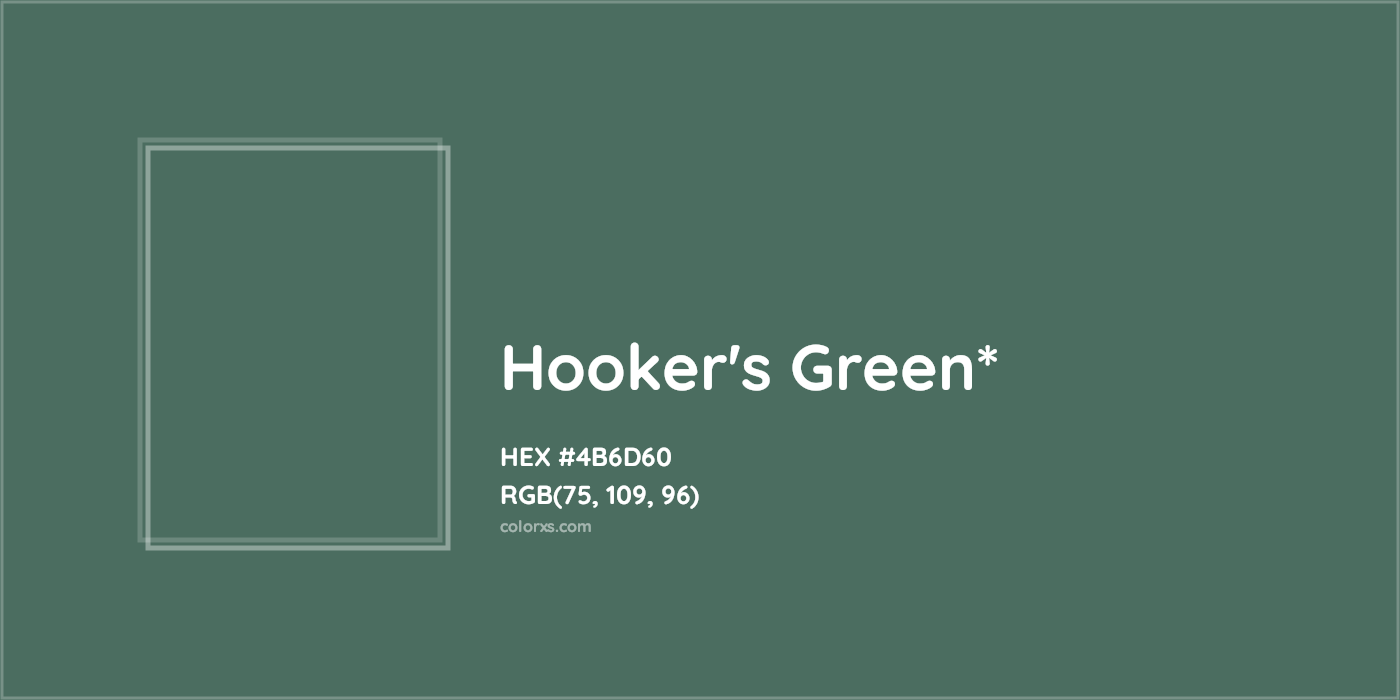 HEX #4B6D60 Color Name, Color Code, Palettes, Similar Paints, Images