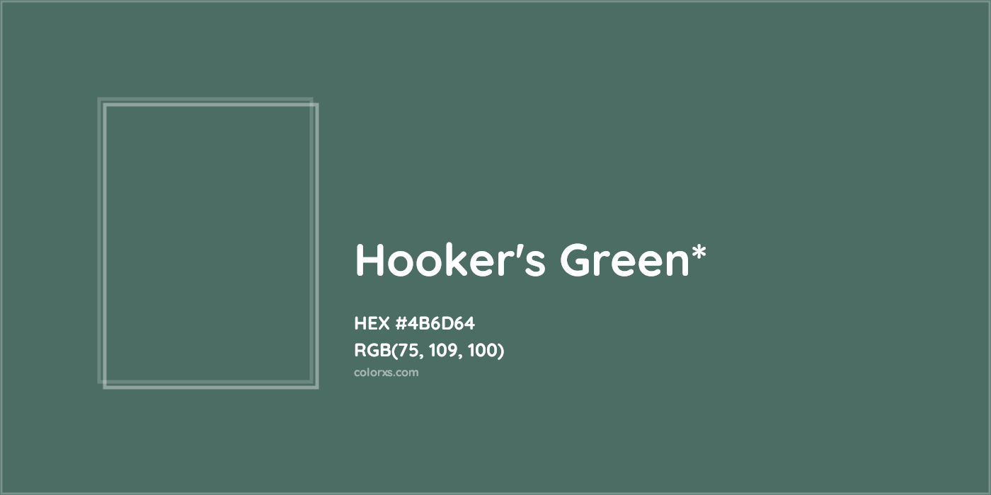 HEX #4B6D64 Color Name, Color Code, Palettes, Similar Paints, Images