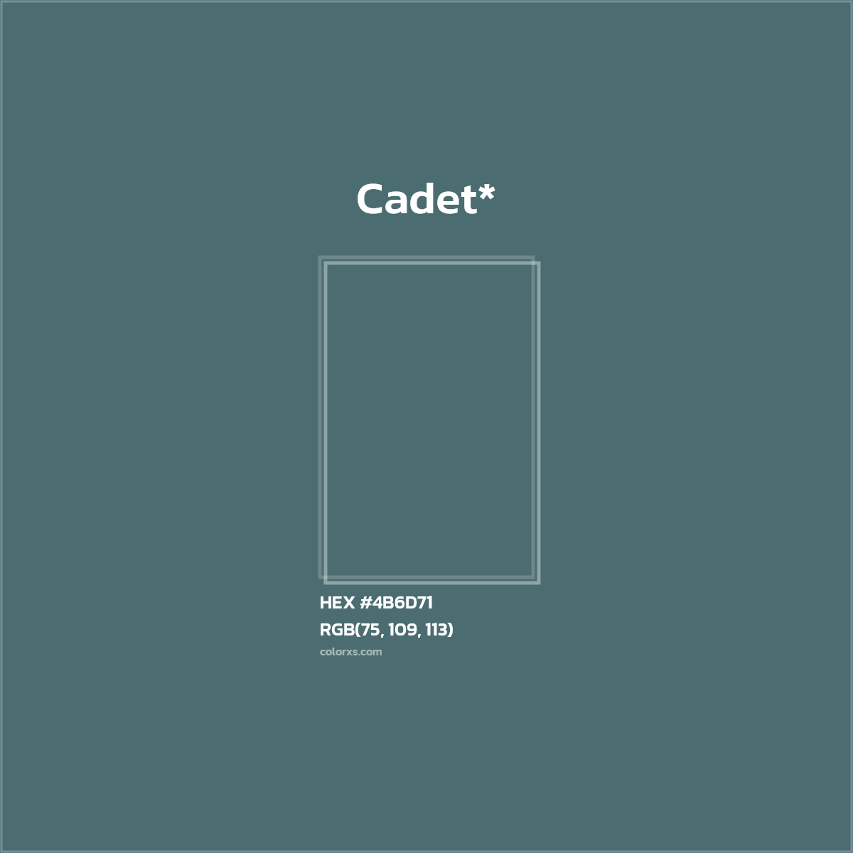 HEX #4B6D71 Color Name, Color Code, Palettes, Similar Paints, Images