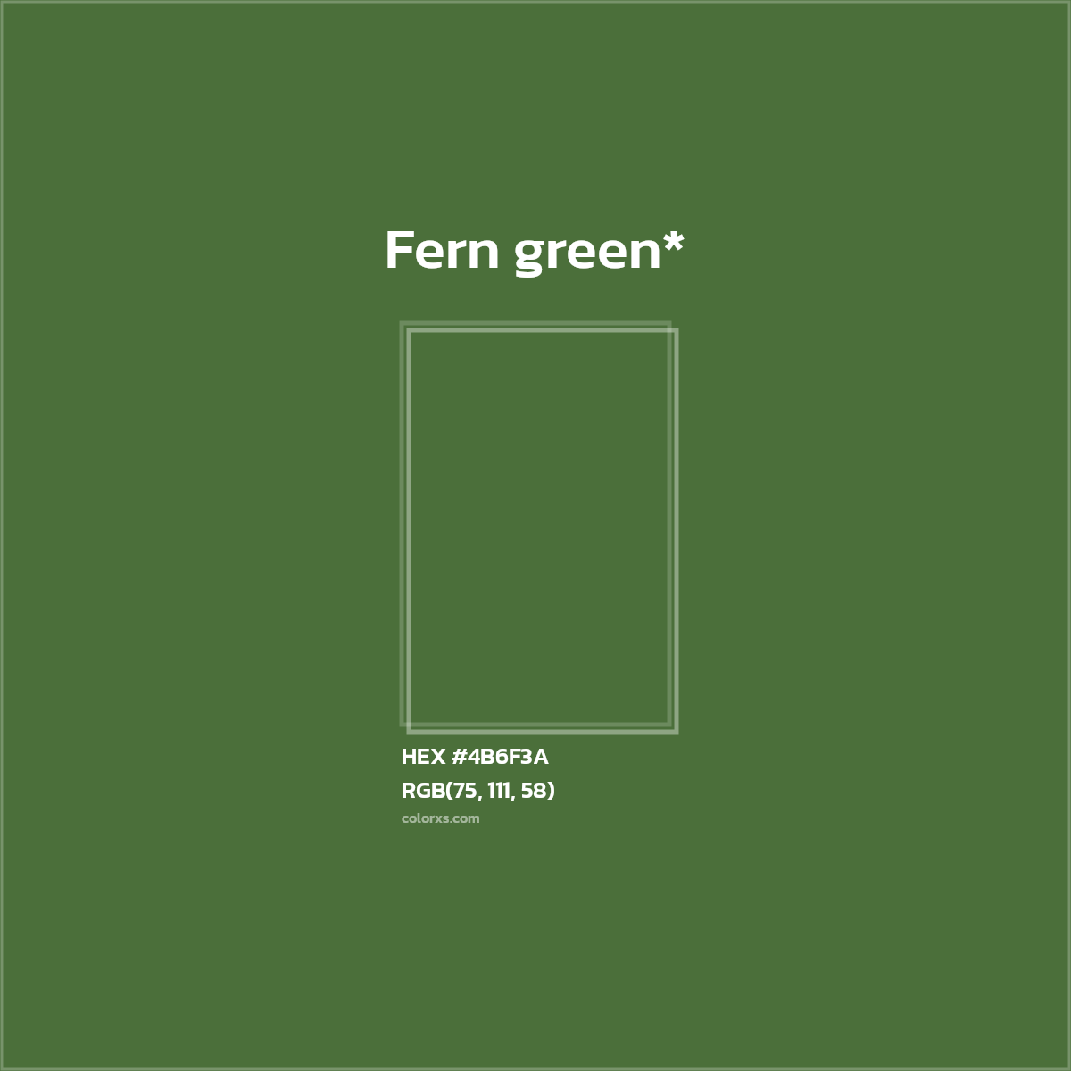 HEX #4B6F3A Color Name, Color Code, Palettes, Similar Paints, Images