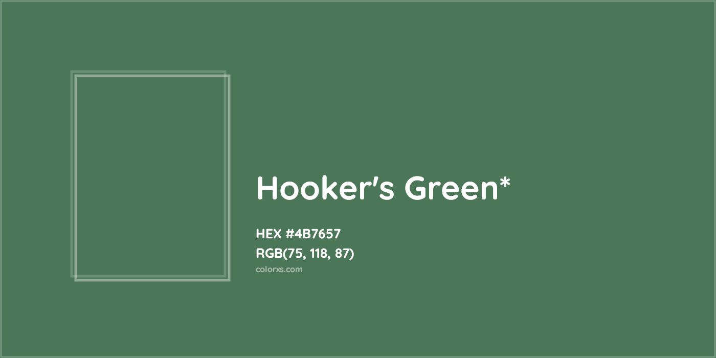 HEX #4B7657 Color Name, Color Code, Palettes, Similar Paints, Images