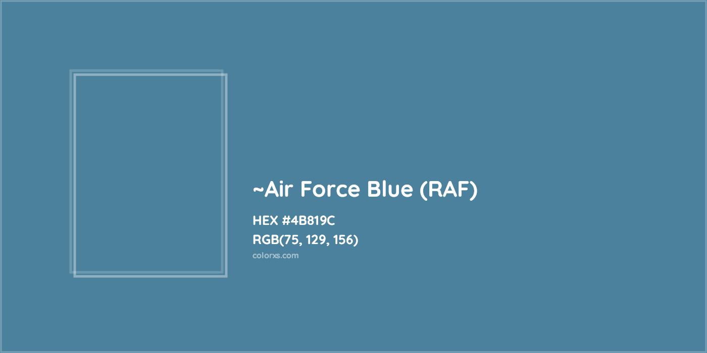 HEX #4B819C Color Name, Color Code, Palettes, Similar Paints, Images