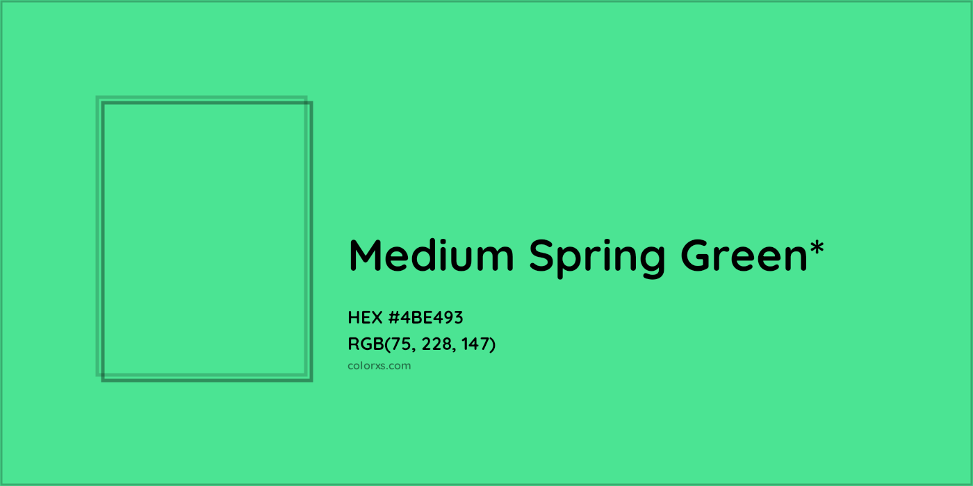 HEX #4BE493 Color Name, Color Code, Palettes, Similar Paints, Images
