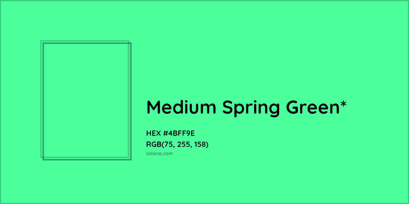 HEX #4BFF9E Color Name, Color Code, Palettes, Similar Paints, Images