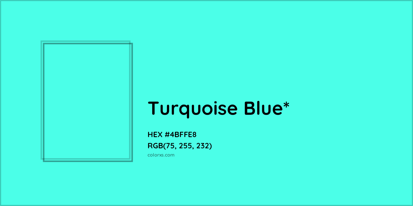 HEX #4BFFE8 Color Name, Color Code, Palettes, Similar Paints, Images