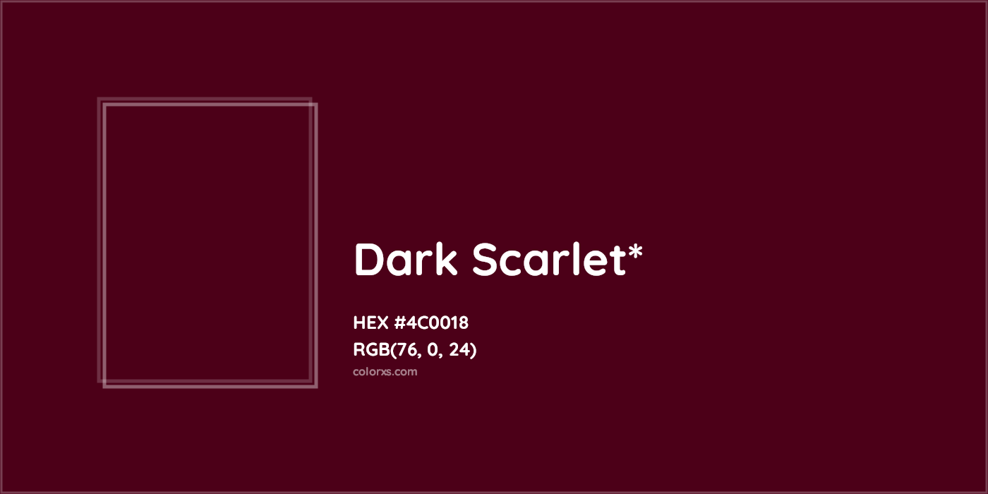 HEX #4C0018 Color Name, Color Code, Palettes, Similar Paints, Images