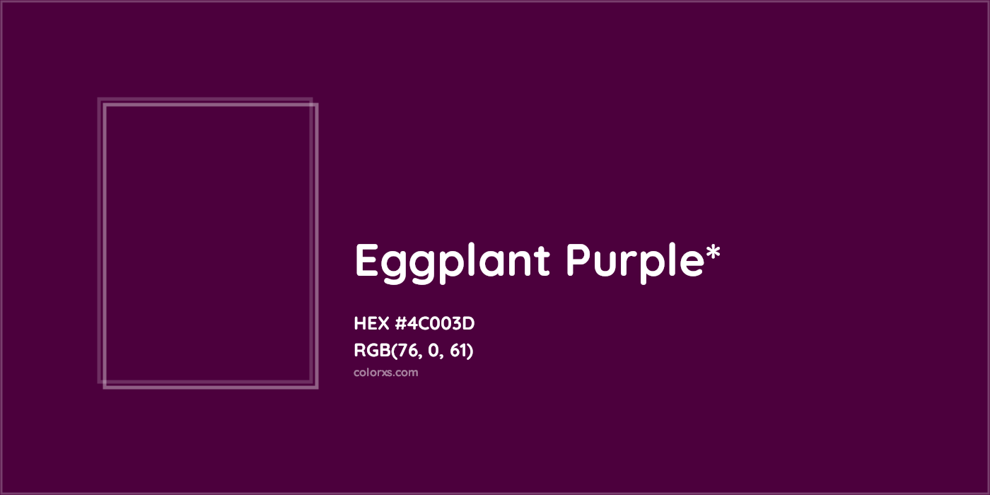 HEX #4C003D Color Name, Color Code, Palettes, Similar Paints, Images