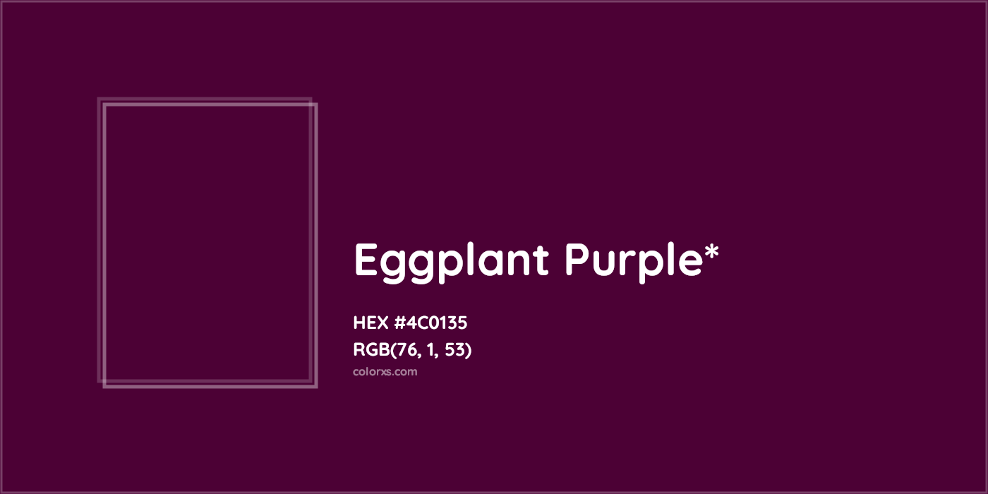 HEX #4C0135 Color Name, Color Code, Palettes, Similar Paints, Images