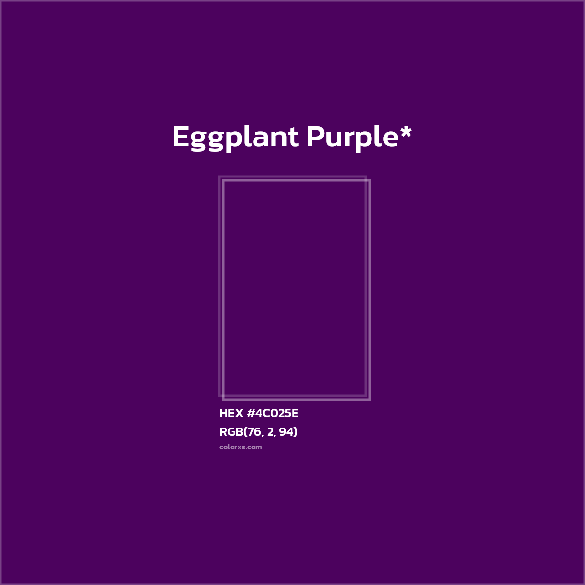 HEX #4C025E Color Name, Color Code, Palettes, Similar Paints, Images