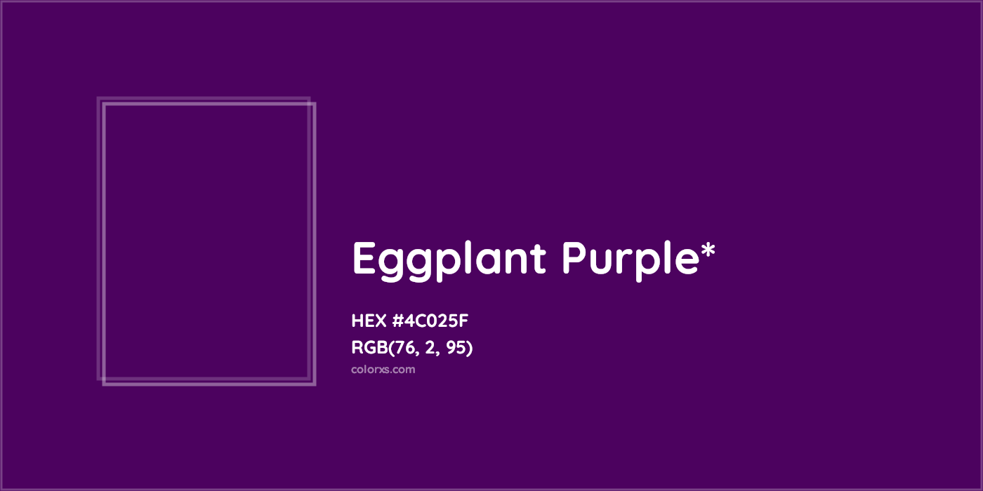 HEX #4C025F Color Name, Color Code, Palettes, Similar Paints, Images