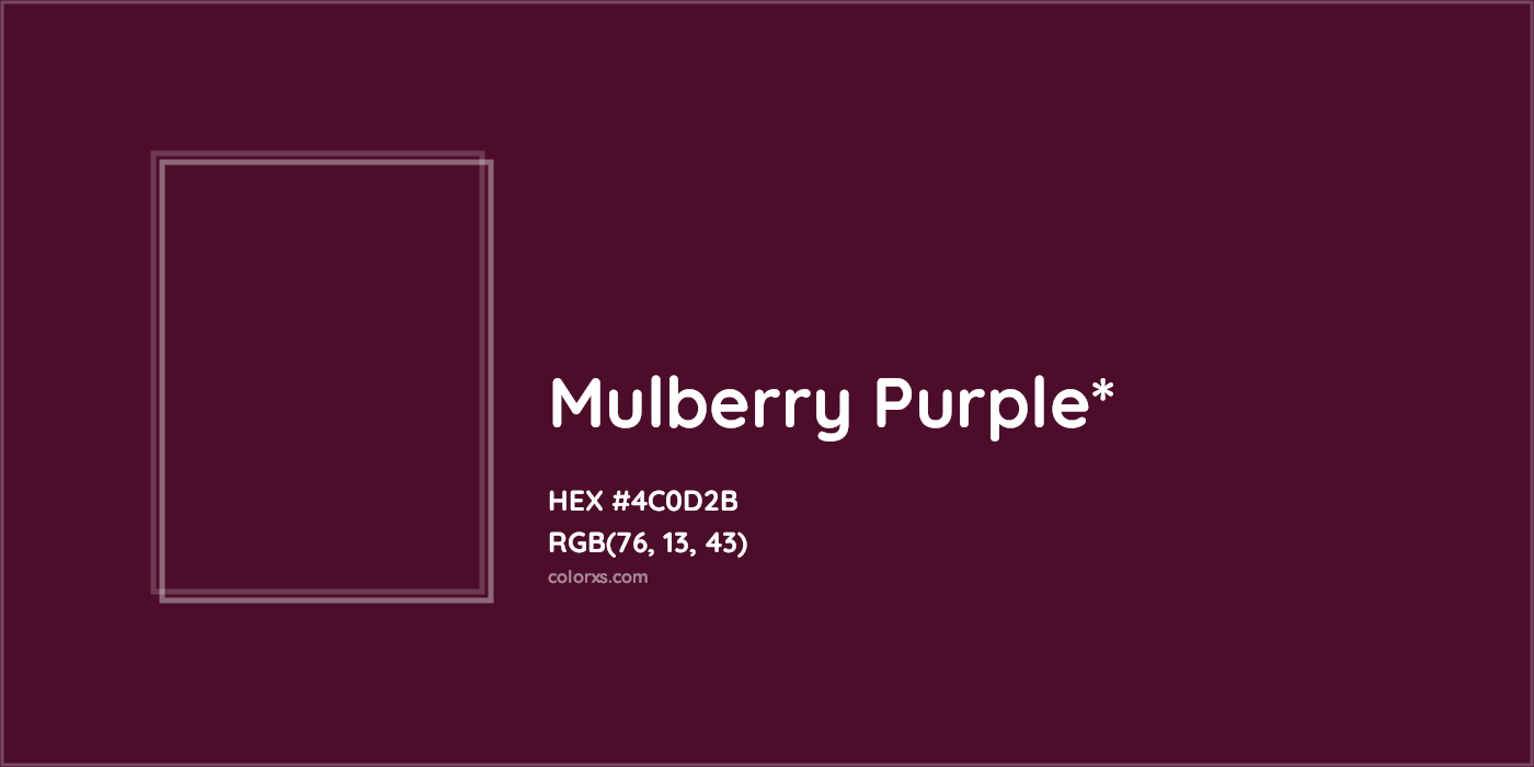 HEX #4C0D2B Color Name, Color Code, Palettes, Similar Paints, Images