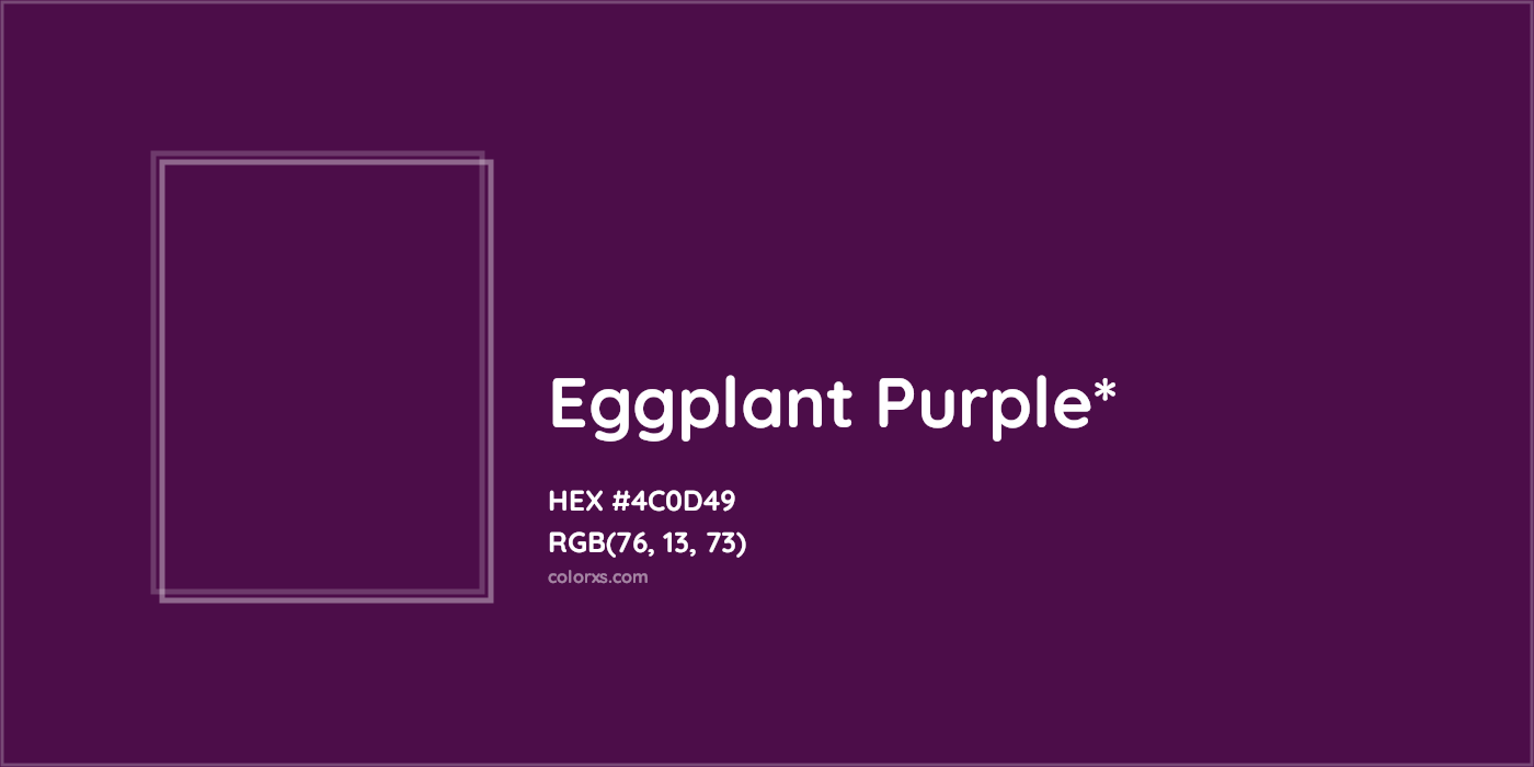 HEX #4C0D49 Color Name, Color Code, Palettes, Similar Paints, Images