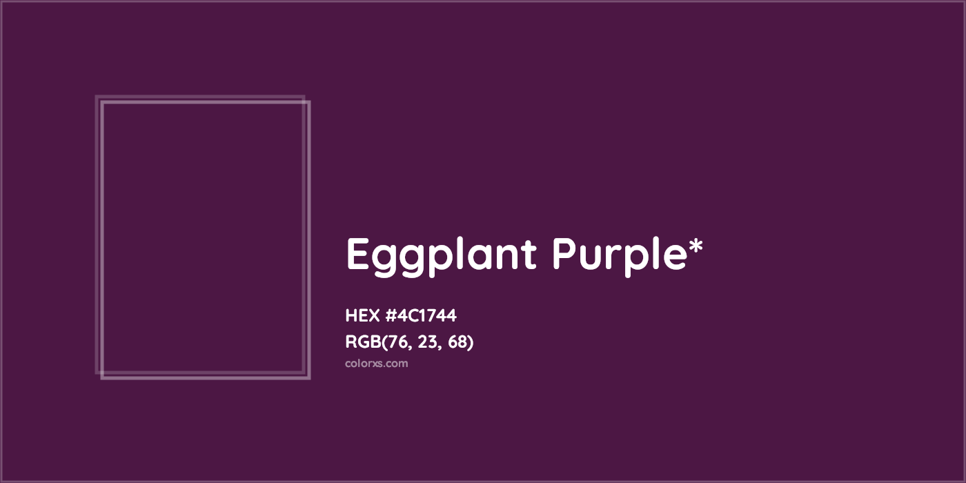 HEX #4C1744 Color Name, Color Code, Palettes, Similar Paints, Images