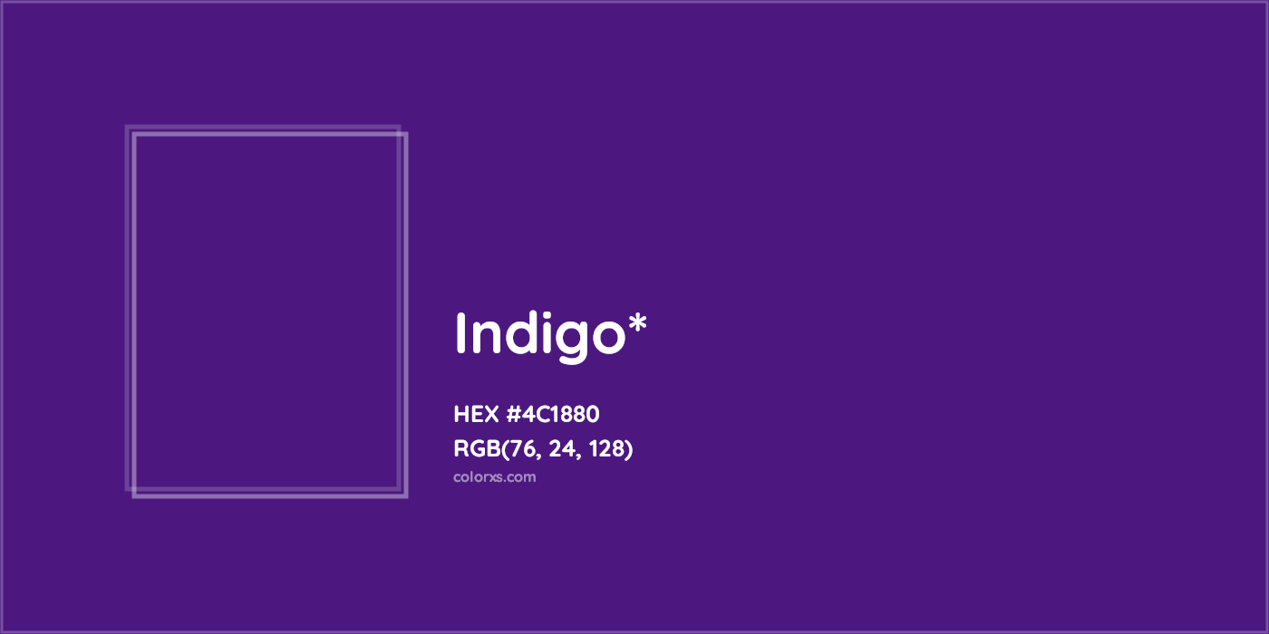 HEX #4C1880 Color Name, Color Code, Palettes, Similar Paints, Images