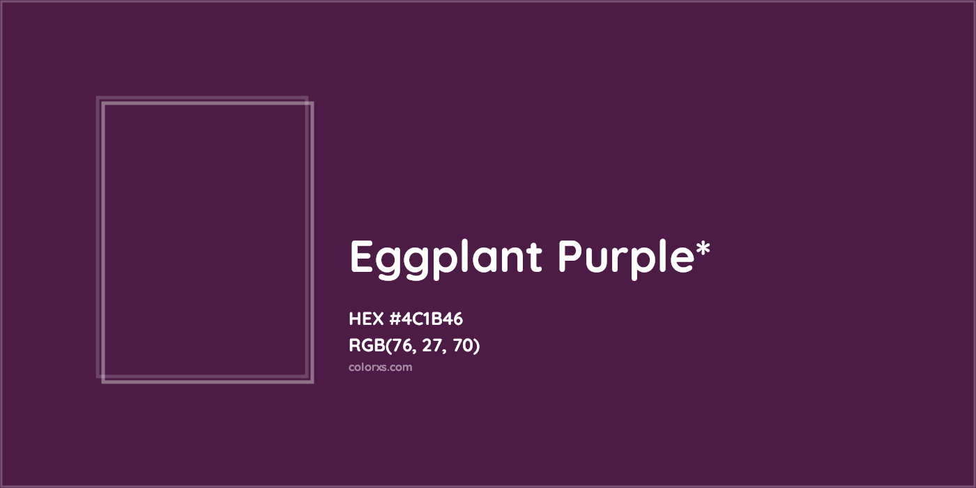 HEX #4C1B46 Color Name, Color Code, Palettes, Similar Paints, Images