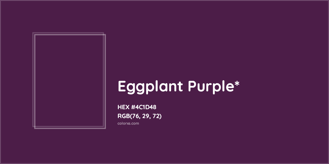 HEX #4C1D48 Color Name, Color Code, Palettes, Similar Paints, Images