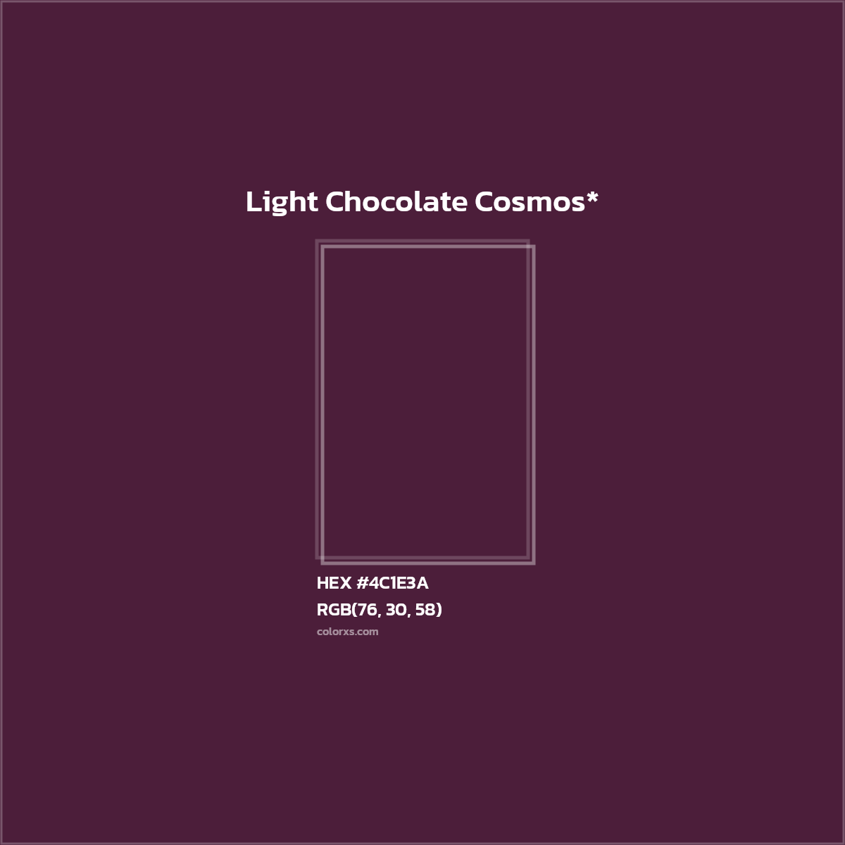 HEX #4C1E3A Color Name, Color Code, Palettes, Similar Paints, Images