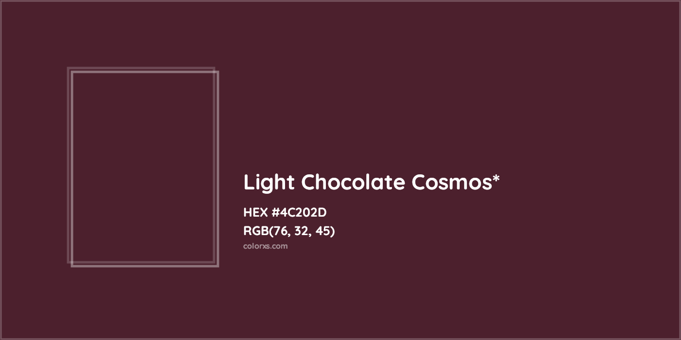HEX #4C202D Color Name, Color Code, Palettes, Similar Paints, Images