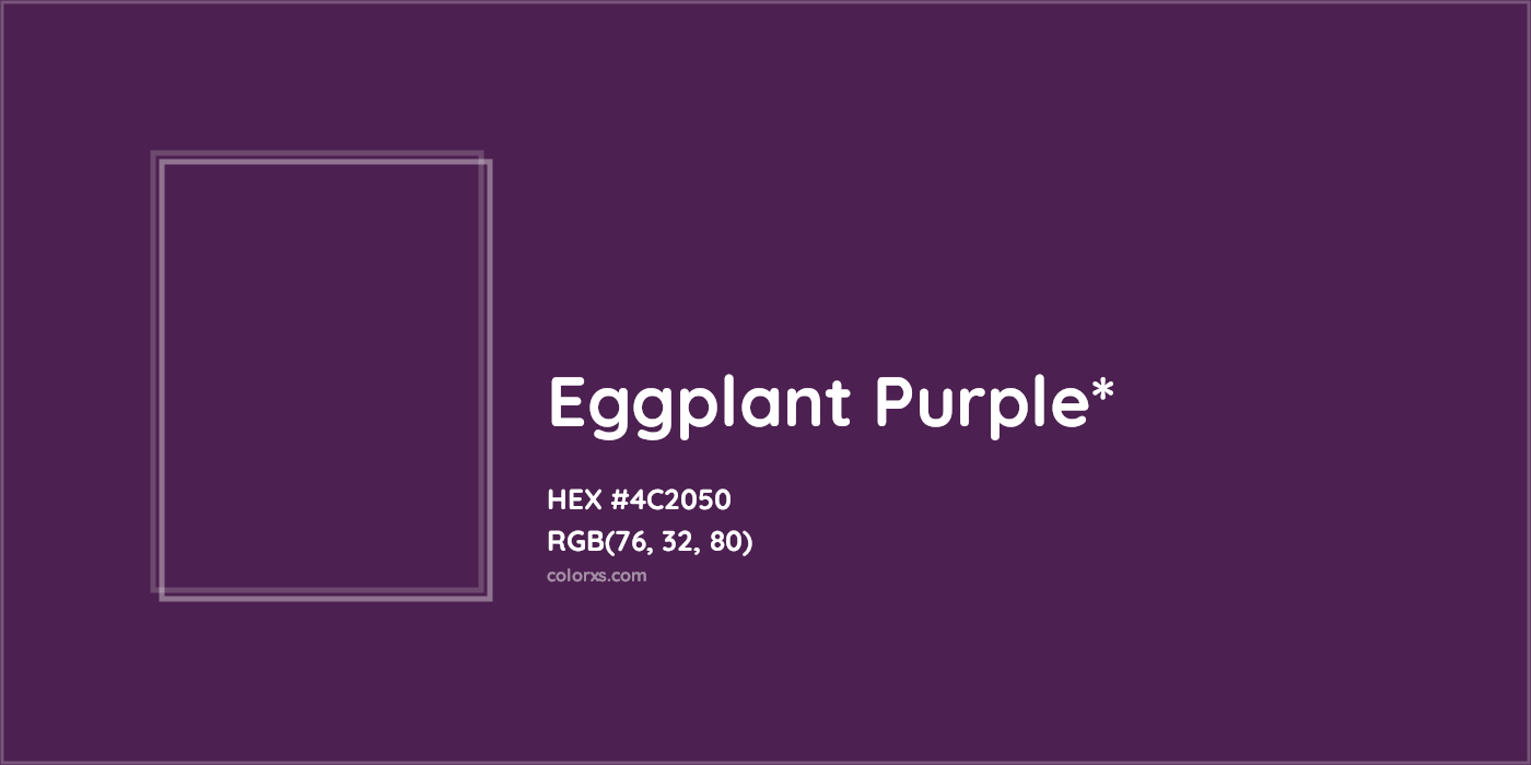HEX #4C2050 Color Name, Color Code, Palettes, Similar Paints, Images