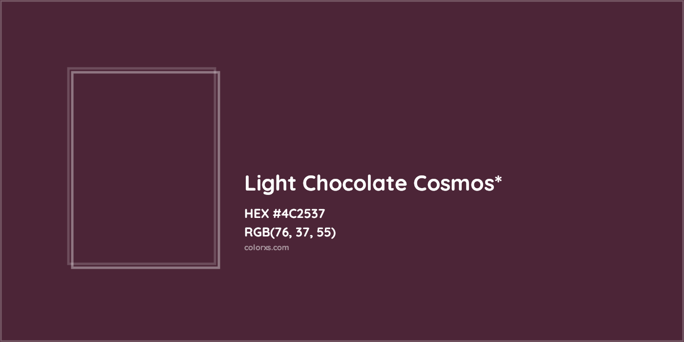 HEX #4C2537 Color Name, Color Code, Palettes, Similar Paints, Images