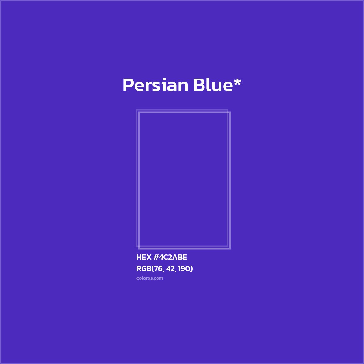 HEX #4C2ABE Color Name, Color Code, Palettes, Similar Paints, Images