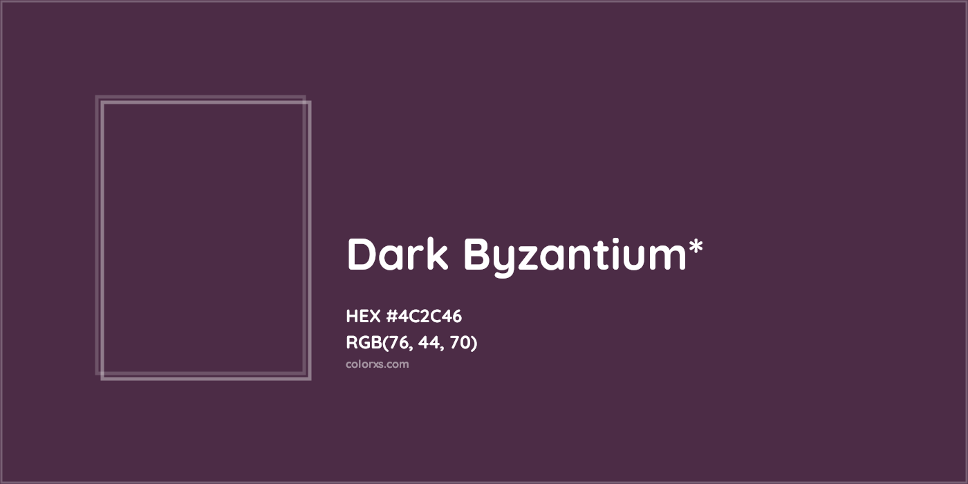 HEX #4C2C46 Color Name, Color Code, Palettes, Similar Paints, Images