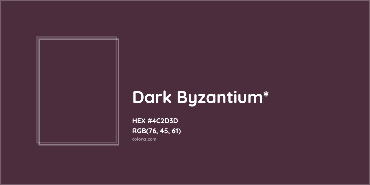 HEX #4C2D3D Color Name, Color Code, Palettes, Similar Paints, Images