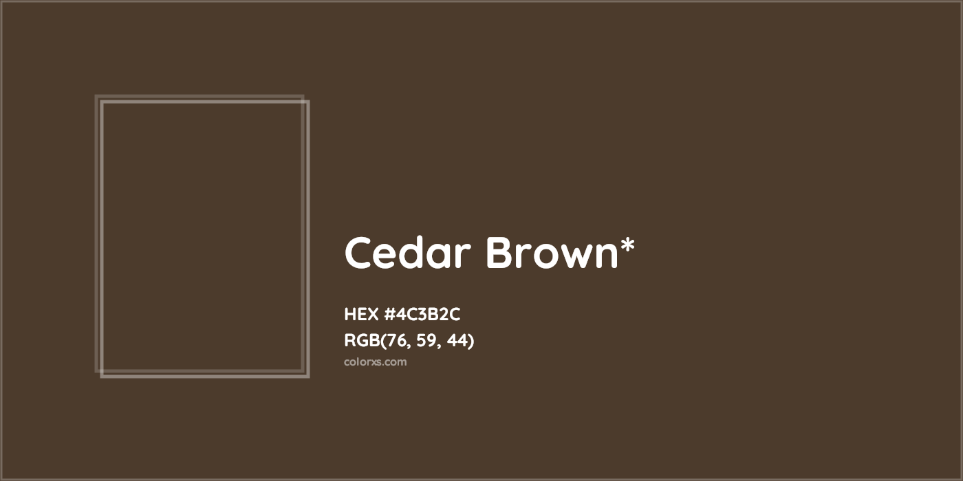 HEX #4C3B2C Color Name, Color Code, Palettes, Similar Paints, Images