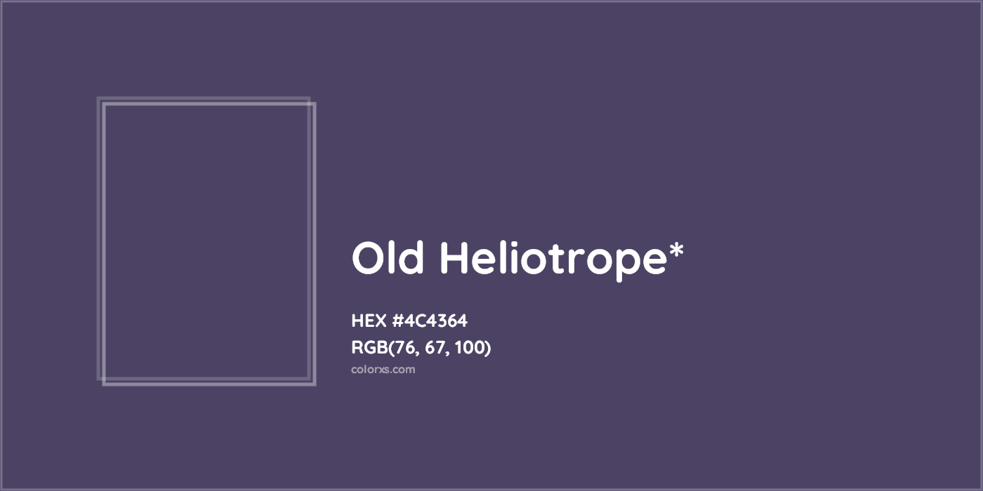 HEX #4C4364 Color Name, Color Code, Palettes, Similar Paints, Images