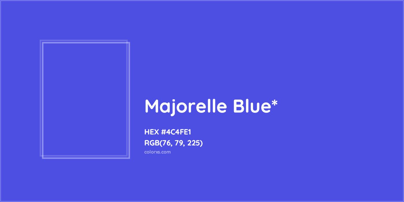 HEX #4C4FE1 Color Name, Color Code, Palettes, Similar Paints, Images