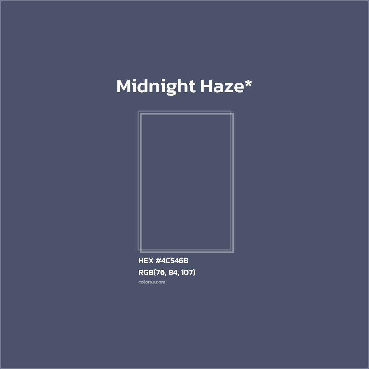 HEX #4C546B Color Name, Color Code, Palettes, Similar Paints, Images