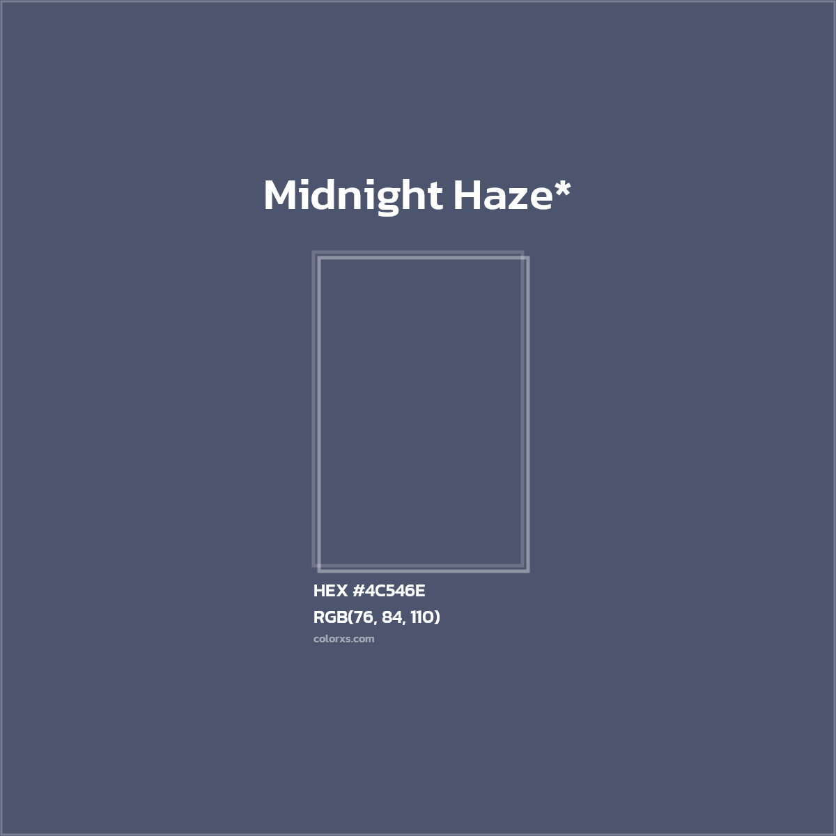 HEX #4C546E Color Name, Color Code, Palettes, Similar Paints, Images