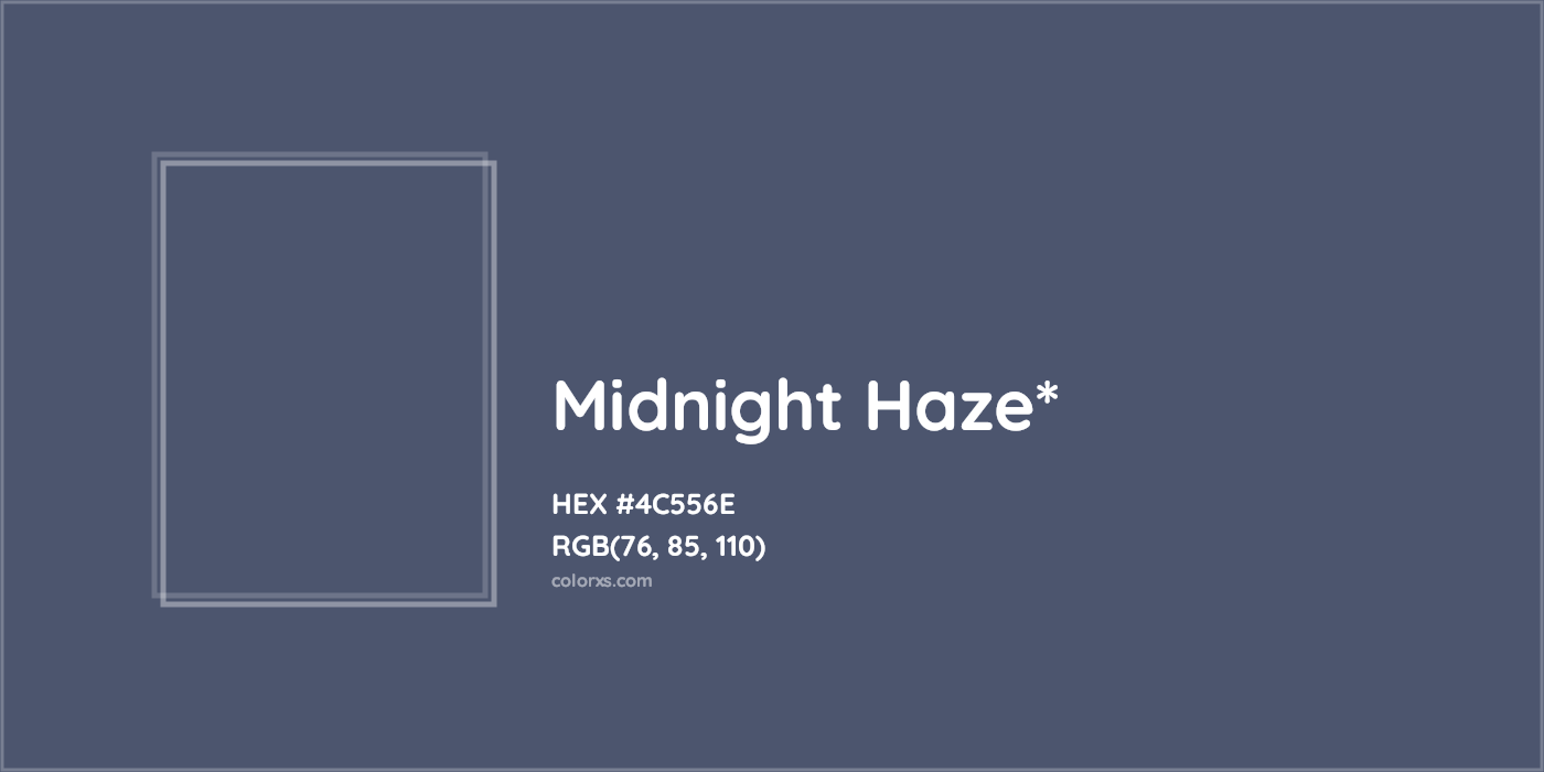 HEX #4C556E Color Name, Color Code, Palettes, Similar Paints, Images
