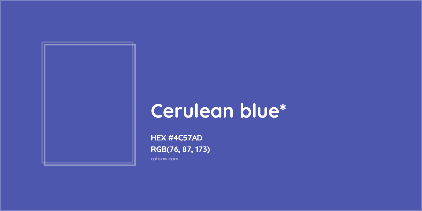 HEX #4C57AD Color Name, Color Code, Palettes, Similar Paints, Images