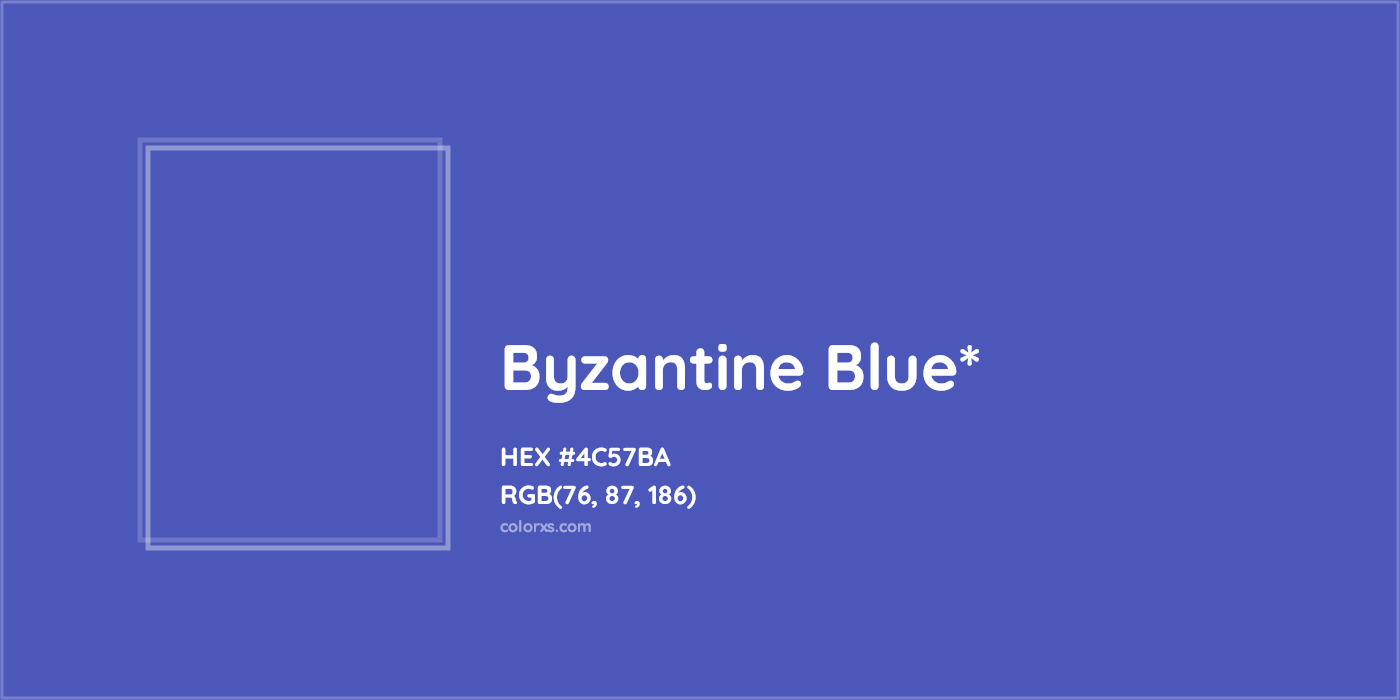 HEX #4C57BA Color Name, Color Code, Palettes, Similar Paints, Images
