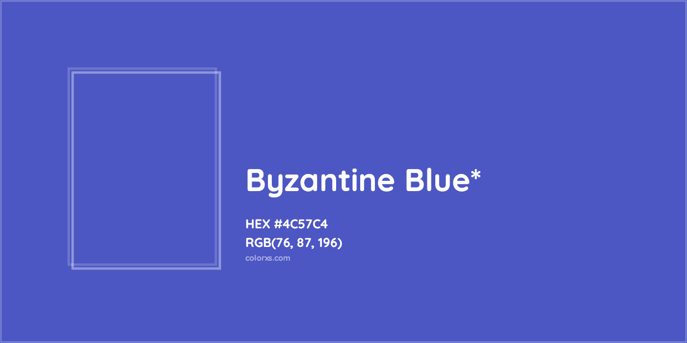 HEX #4C57C4 Color Name, Color Code, Palettes, Similar Paints, Images