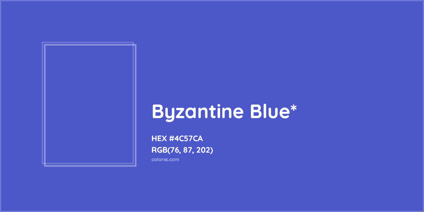 HEX #4C57CA Color Name, Color Code, Palettes, Similar Paints, Images