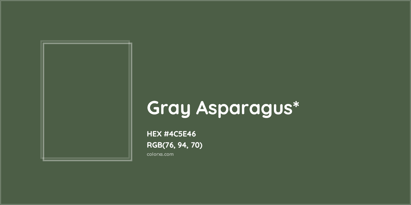 HEX #4C5E46 Color Name, Color Code, Palettes, Similar Paints, Images