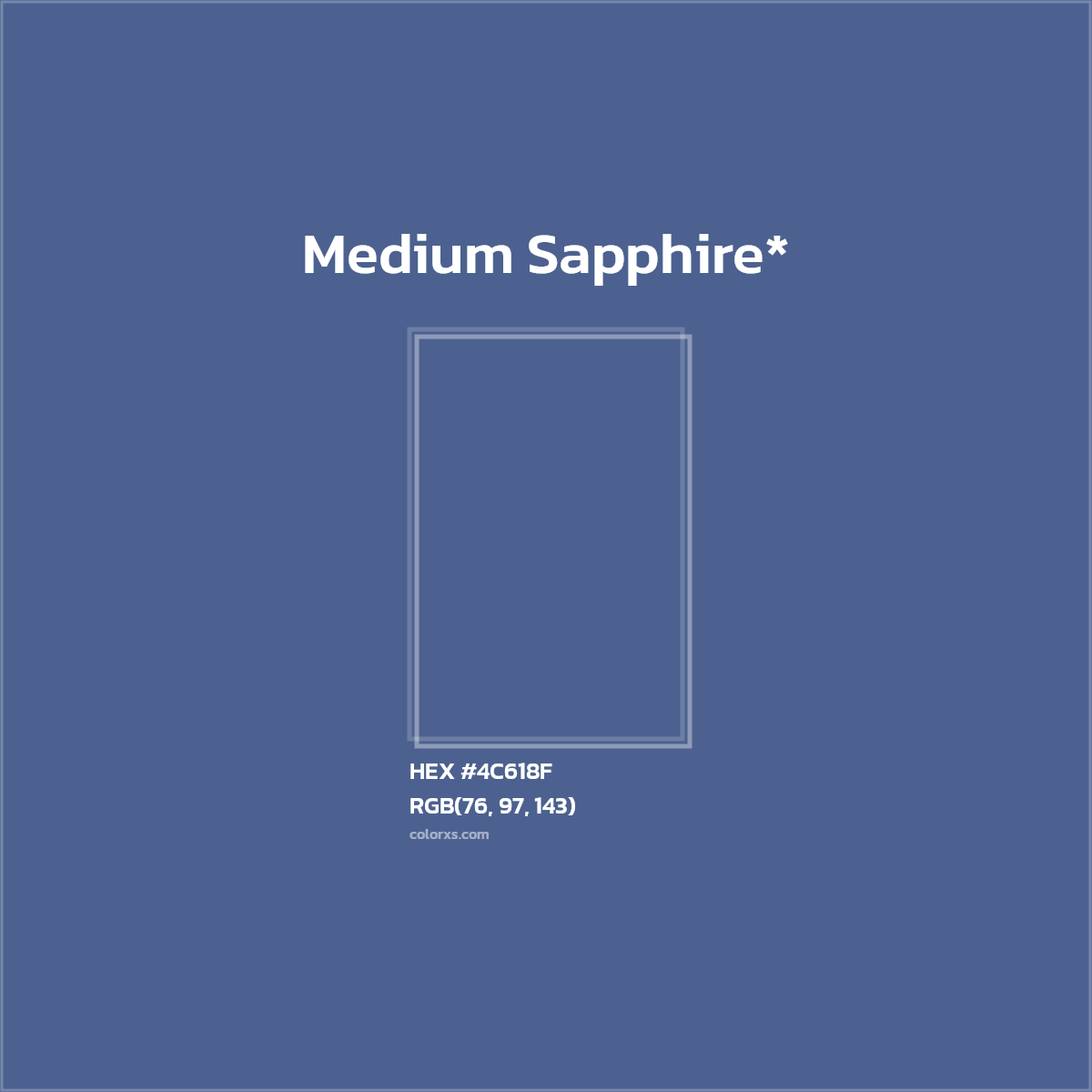 HEX #4C618F Color Name, Color Code, Palettes, Similar Paints, Images