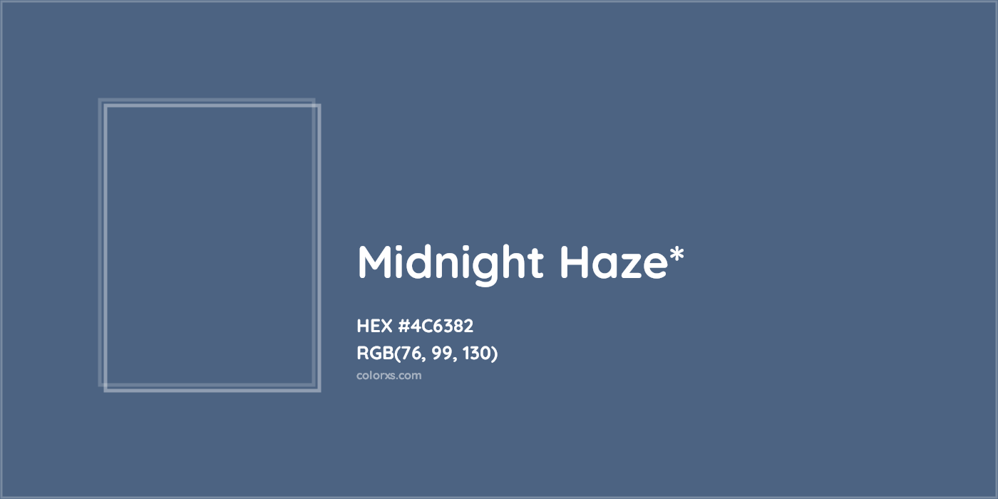 HEX #4C6382 Color Name, Color Code, Palettes, Similar Paints, Images