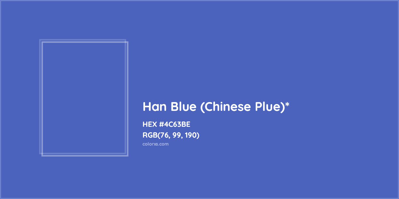 HEX #4C63BE Color Name, Color Code, Palettes, Similar Paints, Images