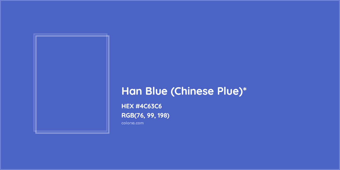 HEX #4C63C6 Color Name, Color Code, Palettes, Similar Paints, Images