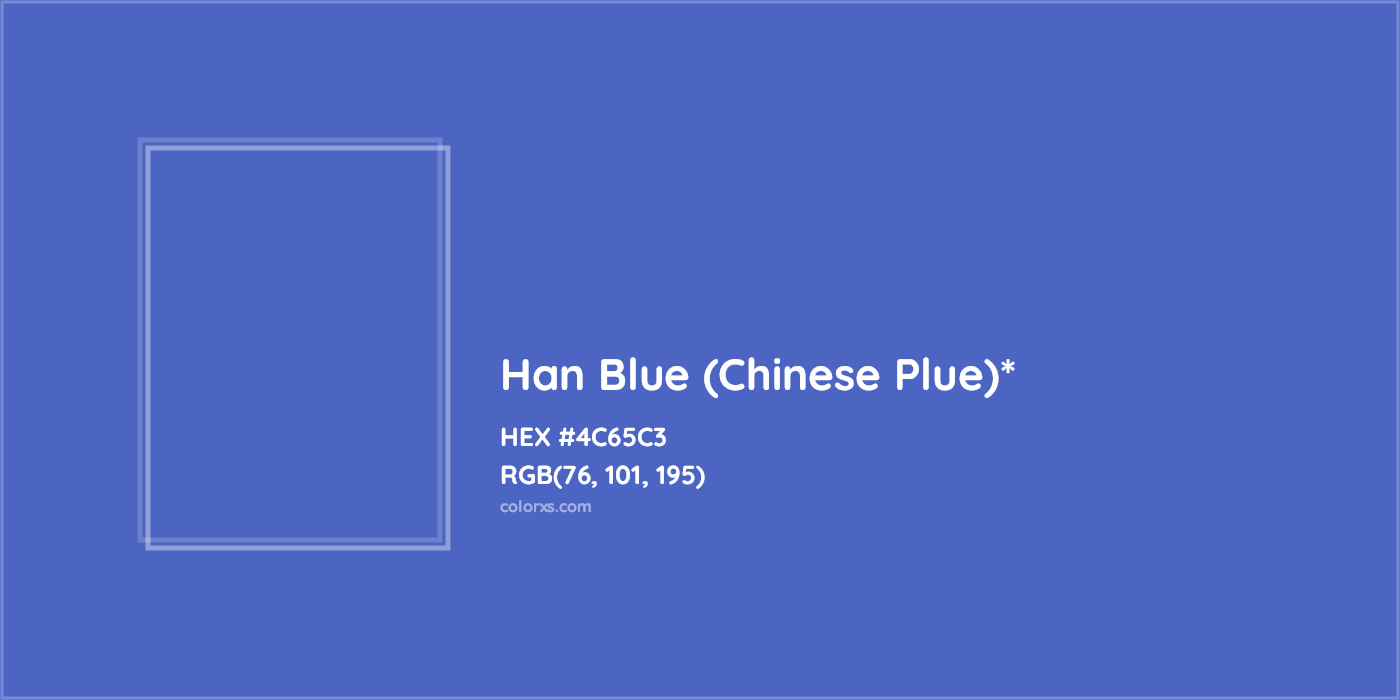 HEX #4C65C3 Color Name, Color Code, Palettes, Similar Paints, Images