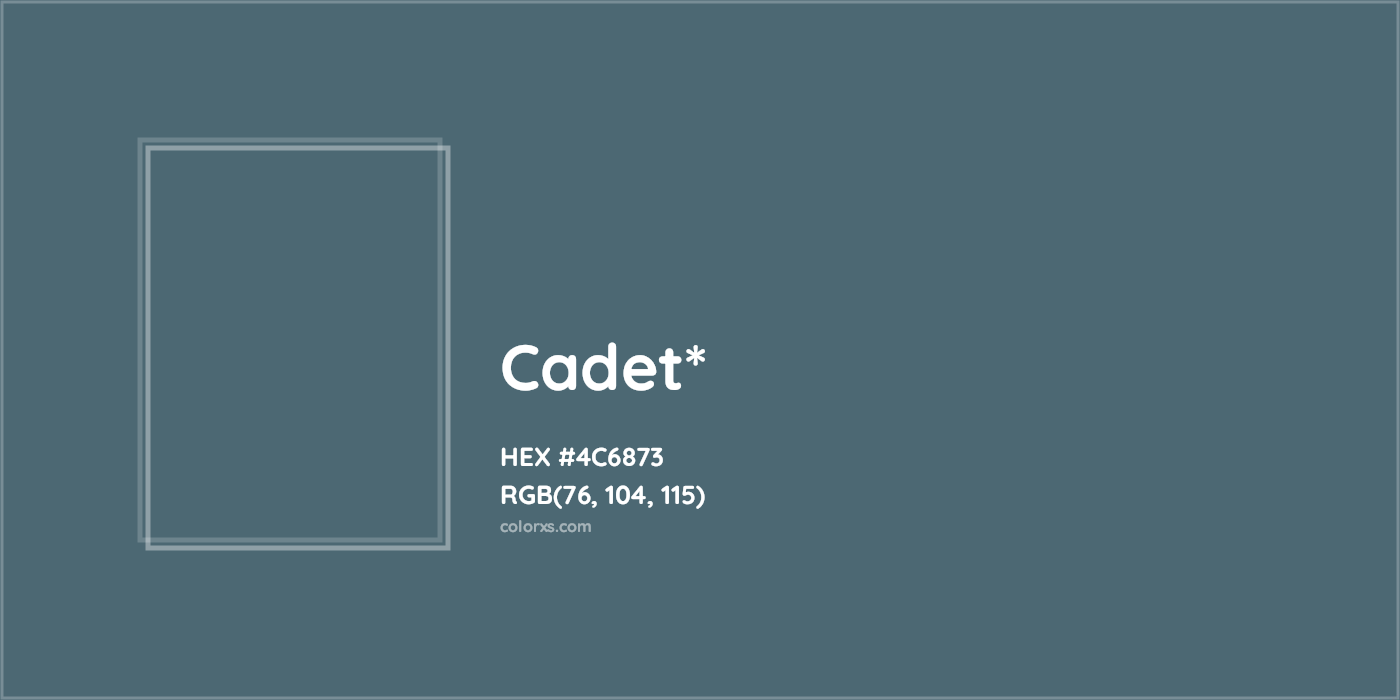 HEX #4C6873 Color Name, Color Code, Palettes, Similar Paints, Images