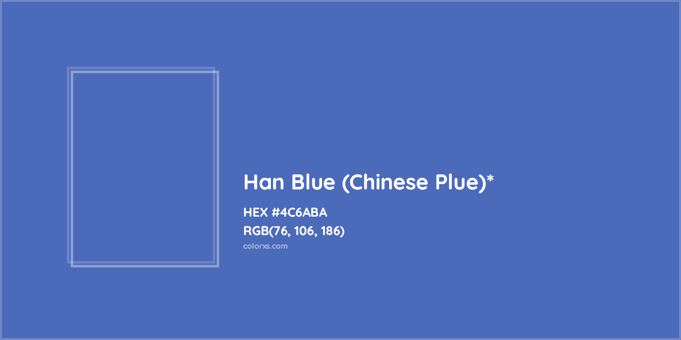 HEX #4C6ABA Color Name, Color Code, Palettes, Similar Paints, Images