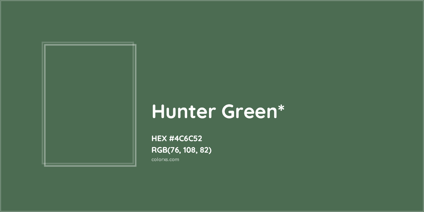 HEX #4C6C52 Color Name, Color Code, Palettes, Similar Paints, Images