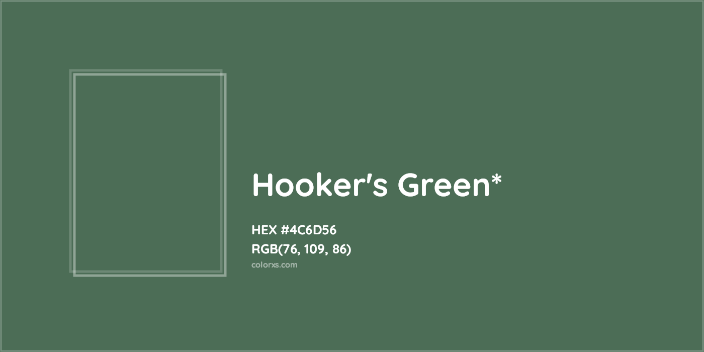 HEX #4C6D56 Color Name, Color Code, Palettes, Similar Paints, Images