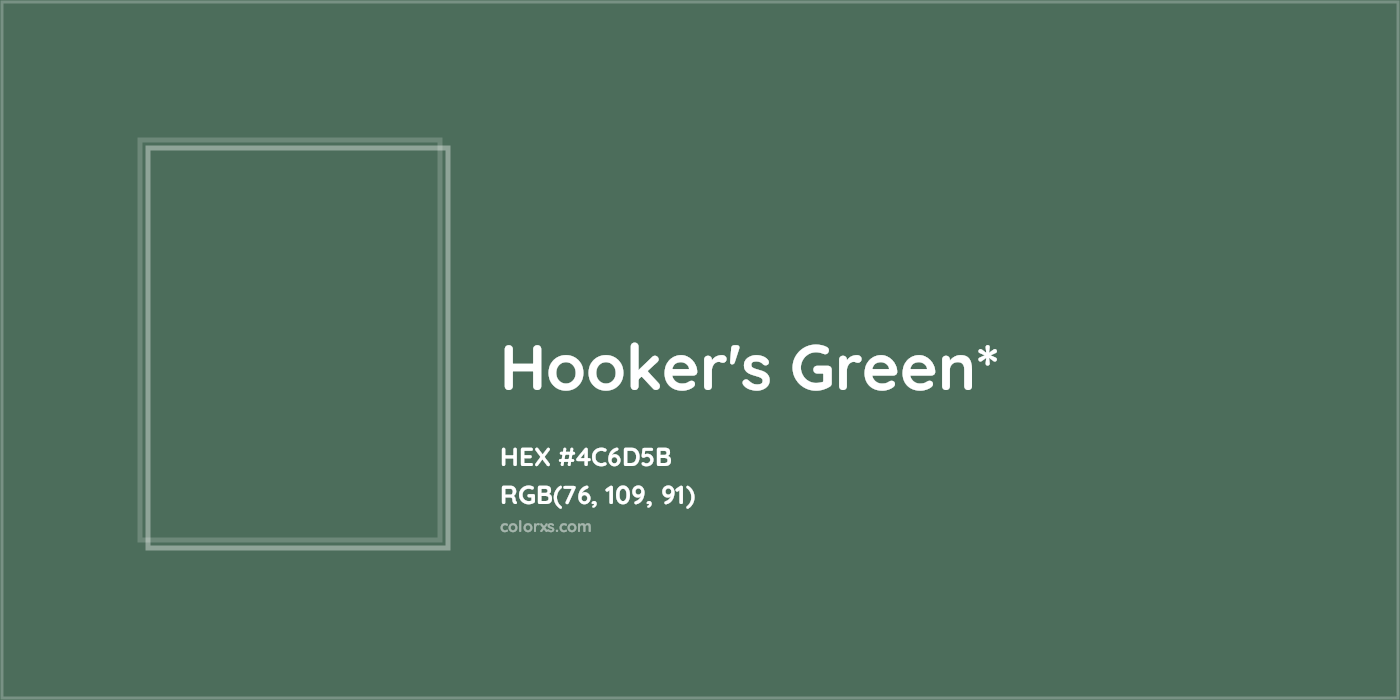 HEX #4C6D5B Color Name, Color Code, Palettes, Similar Paints, Images