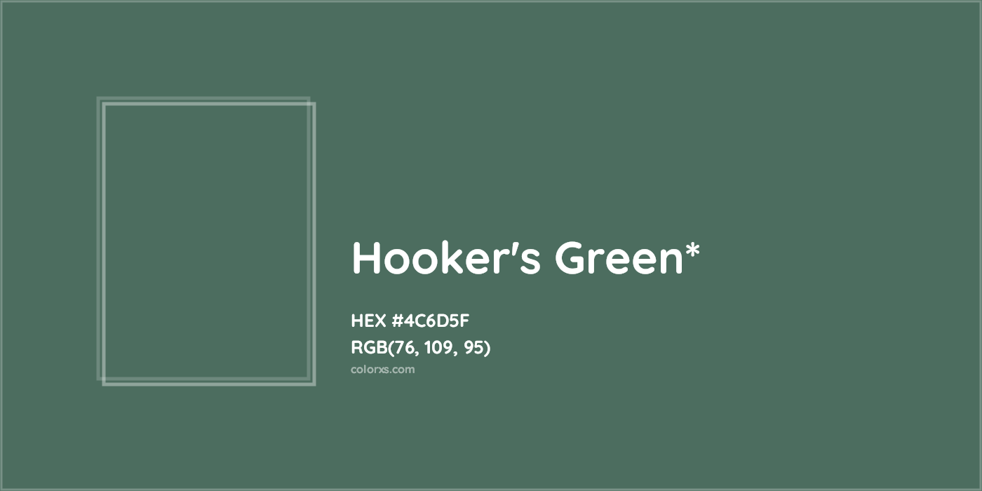 HEX #4C6D5F Color Name, Color Code, Palettes, Similar Paints, Images