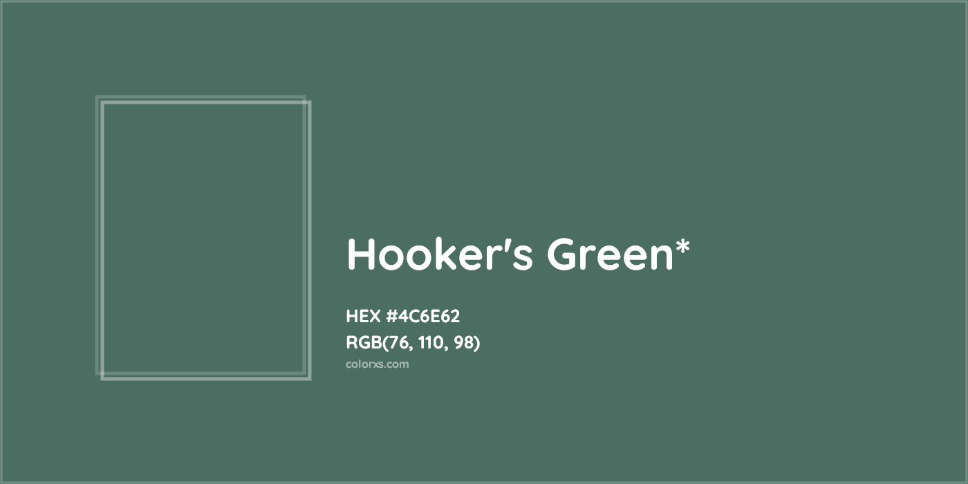 HEX #4C6E62 Color Name, Color Code, Palettes, Similar Paints, Images